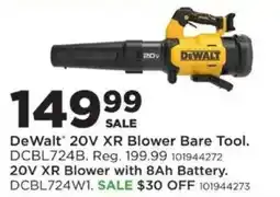 Mills Fleet Farm DeWalt 20V XR Blower Bare Tool offer