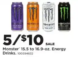 Mills Fleet Farm Monster energy drinks offer
