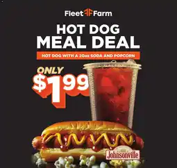 Mills Fleet Farm Fleet Farm Hot Dog Meal Deal offer