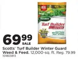 Mills Fleet Farm Scotts Turf Builder Winter Guard Weed & Feed offer