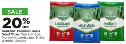 Mills Fleet Farm Superior premium grass seed mixes offer