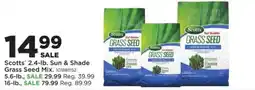 Mills Fleet Farm Scotts grass seed offer