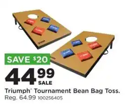 Mills Fleet Farm Triumph Tournament Bean Bag Toss offer