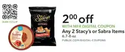 Publix Stacy's or Sabra Items offer