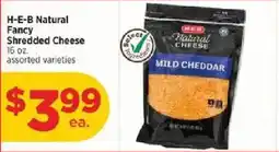 H-E-B H-E-B natural fancy shredded cheese offer