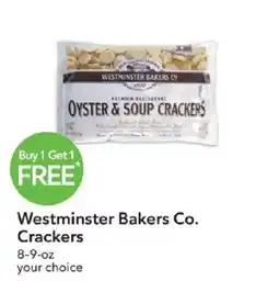 Publix Westminster Bakers Co. Crackers offer
