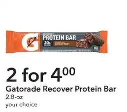 Publix Gatorade Recover Protein Bar offer