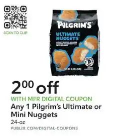 Publix Pilgrim's Ultimate Nuggets offer