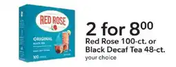 Publix Red Rose Black Tea offer