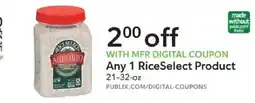 Publix Any RiceSelect Product offer
