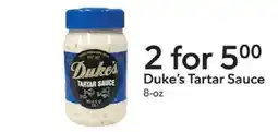 Publix Duke's Tartar Sauce offer