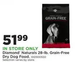 Mills Fleet Farm Diamond Naturals Grain-Free Dry Dog Food offer
