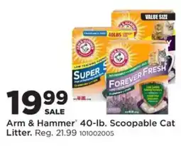 Mills Fleet Farm Arm & Hammer 40-lb. Scoopable Cat Litter offer