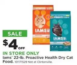 Mills Fleet Farm Iams proactive health dry cat food offer
