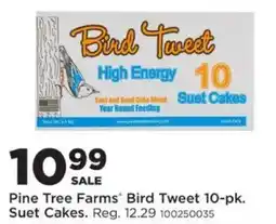 Mills Fleet Farm Pine Tree Farms Bird Tweet Suet Cakes offer