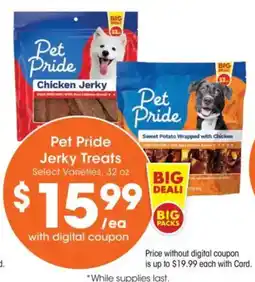 Dillons Pet Pride Jerky Treats offer