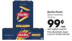 Dillons Barilla Pasta offer