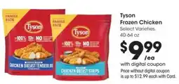 Dillons Tyson frozen chicken offer