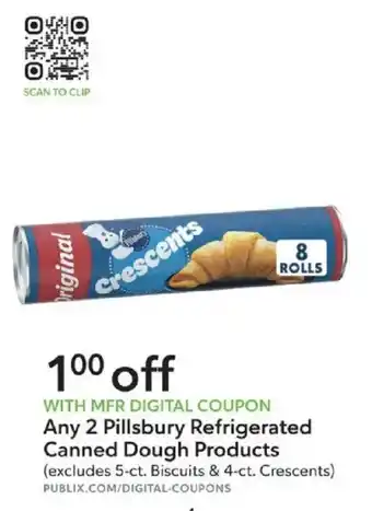 Pillsbury refrigerated canned dough products
