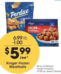 Dillons Kroger frozen meatballs offer