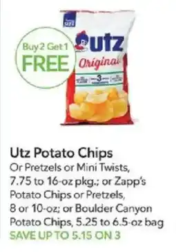 Publix Utz Potato Chips offer