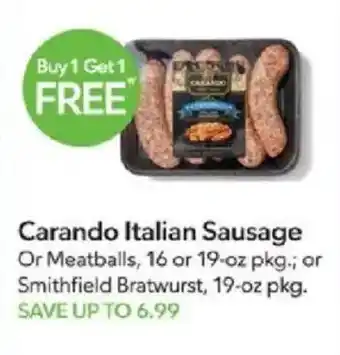 Carando Italian Sausage