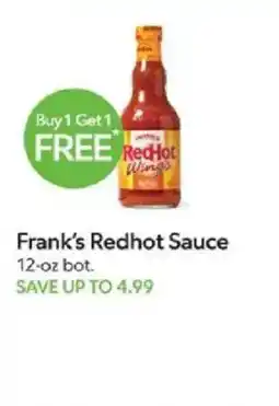 Publix Frank's Redhot Sauce offer