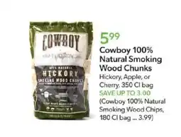Publix Cowboy 100% Natural Smoking Wood Chunks offer