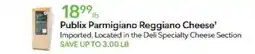 Publix Publix Parmigiano Reggiano Cheese offer