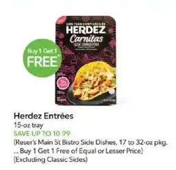 Publix Herdez Entrées offer