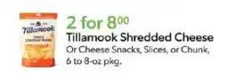 Publix Tillamook shredded cheese offer