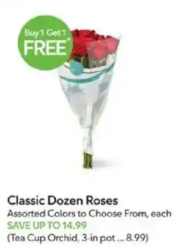 Publix Classic Dozen Roses offer
