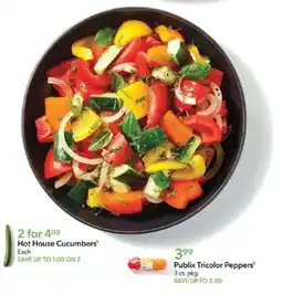 Publix Publix Tricolor Peppers offer