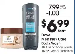 Dillons Dove Men Plus Care Body Wash offer