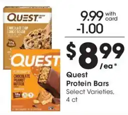 Dillons Quest Protein Bars offer