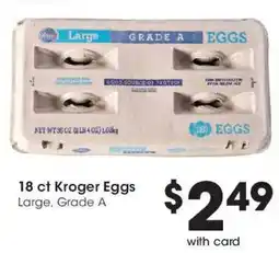 Dillons Kroger Eggs offer