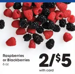 Dillons Raspberries or Blackberries offer