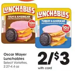 Dillons Oscar Mayer Lunchables offer