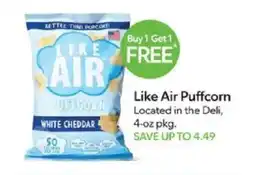 Publix Like Air Puffcorn offer