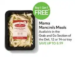 Publix Mama Mancini's Meals offer