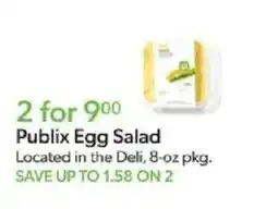 Publix Publix Egg Salad offer