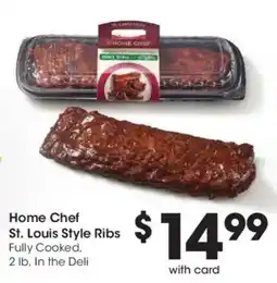 Dillons Home Chef St. Louis Style Ribs offer