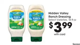 Hidden Valley Ranch Dressing