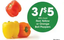 Dillons Doritos Red, Yellow or Orange Bell Peppers offer