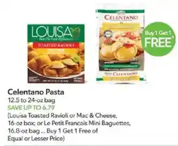 Publix Celentano Pasta offer