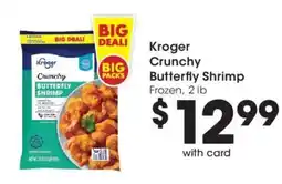 Dillons Kroger crunchy butterfly shrimp offer