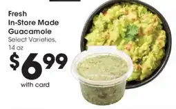 Dillons Fresh In-Store Made Guacamole offer