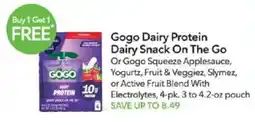Publix Gogo dairy protein dairy snack on the go offer