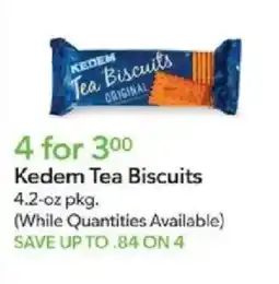 Publix Kedem Tea Biscuits offer
