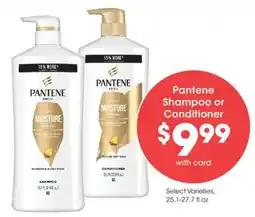 Dillons Pantene Shampoo or Conditioner offer